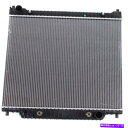 Radiator フォードE-450/E-550エコノリンスーパーデューティラジエーター2000 2001 2002プラスチックタンク For Ford E-450/E-550 Econoline Super Duty Radiator 2000 2001 2002 Plastic Tank