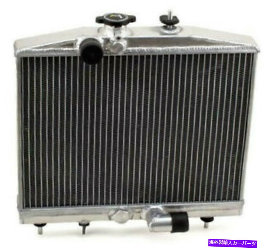 Radiator K-SWAPのハーブリッドレースハーフサイズボルトインアルミニウムラジエーターEG K20 K24 Hybr..