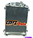 Radiator フォードカー/ピックアップトラック用のアルミニウム合金ラジエーターw/flatheadエンジン1932 32 Aluminum Alloy R...