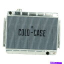 Radiator Chevy Chevelle 1966-1967 Cold Case Che542aアルミニウムラジエーター For Chevy Chevel...