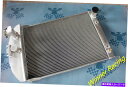 Radiator 56mmアルミニウムラジエーターフォードカーW/Chevy 350 V8 Auto at 1933-1934 56mm Aluminum Ra...