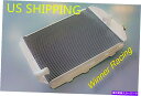 Radiator シボレーホット/ストリートロッド6シル、トラニークーラー1938 700hpアルミニウムラジエーター56mm FOR CHEVY HOT/STREET ROD 6 CYL W/TRANNY COOLER 1938 700HP ALUMINUM RADIATOR 56MM