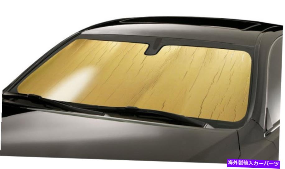 󥷥 ȥƥΥˤ륫եåȥ륢åץɥ󥷥GMCߡ82-94 S-15Mid Siz Custom-Fit Roll-up Gold Sunshade by Introtech Fits GMC Jimmy 82-94 S-15, mid siz