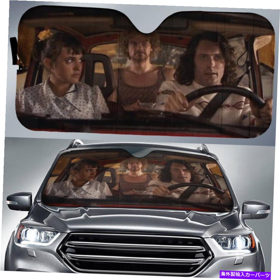 楽天Us Custom Parts Shop USDMサンシェード 強大なブーシュの映画車の日陰 The Mighty Boosh Movies Car Sun Shade