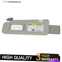 サンシェード 2012年のトヨタハイランダーハイランダードライバーグレイサンバイザー付き虚栄心光 For 2012 Toyota Highlander Highlander Driver Gray Sun Visor W/Vanity Light