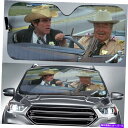 楽天Us Custom Parts Shop USDMサンシェード スモーキーとバンディット1977映画保安官ビュフォードジャスティス（3）車の日陰 Smokey and the Bandit 1977 Movies Sheriff Buford Justice （3） Car Sun Shade