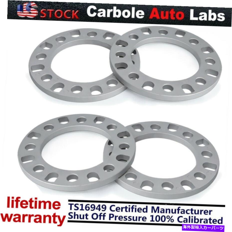 スペーサー 4pcホイールスペーサー8x165.1 1/2インチ8x170 8x180 for chevy gmc 2500 3500シルバラド 4Pc Wheel Spacers 8x165.1 1/2 Inch 8x170 8x180 For Chevy GMC 2500 3500 Silverado