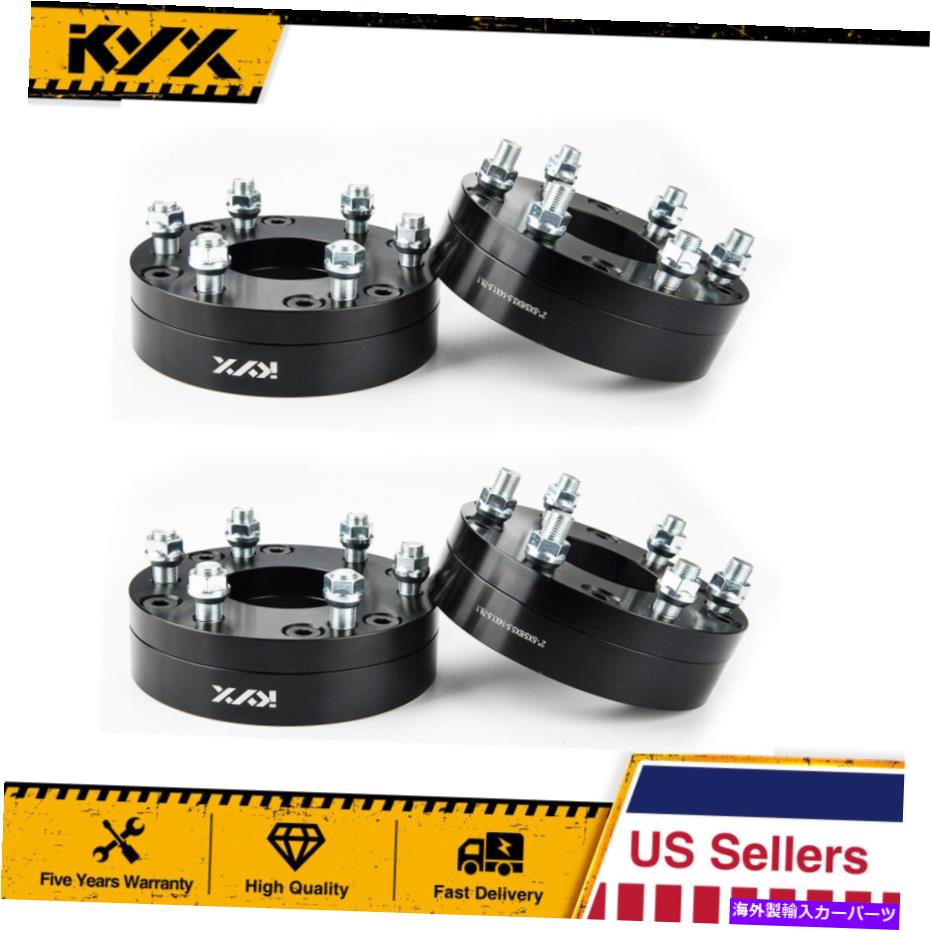 スペーサー 4PC 5x5 ''から6x5.5 ''ジープラングラーグランドチェロキー2011-2019のホイールスペーサー 4pc 5x5'' to 6x5.5'' wheel spacer For Jeep Wrangler Grand Cherokee 2011-2019