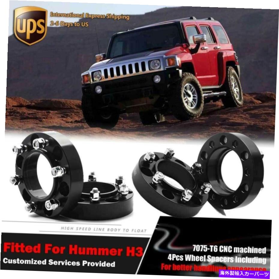 スペーサー Kia Stinger 2018-2020 Pro-Spacer 15mm 5x114.3 4pcs 6X139.7 100.1CB 30mm Thick Hubcenteric Wheel Spacer Adapters For Hummer H3