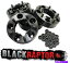 ڡ ֥åץϥ֥ȥå50mmߥ˥ɥСǥեۥ륹ڡ90 110 Black Raptor Hubcentric 50mm Aluminium Land Rover Defender Wheel Spacers 90 110