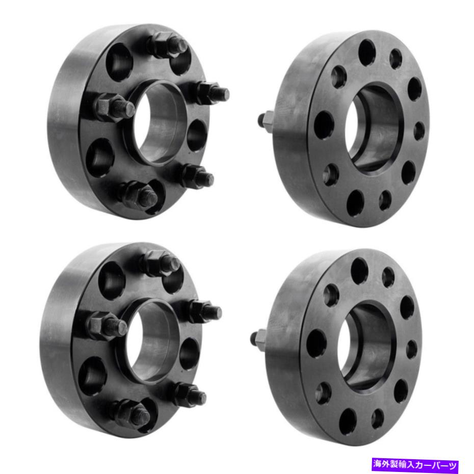 スペーサー 4PCSハブ中心ホイールスペーサーアダプター1.5 "| 5x5" Jeep Commander 2006-2010 4PCS Hub Centric Wheel Spacers Adapters 1.5" | 5X5" For Jeep Commander 2006-2010