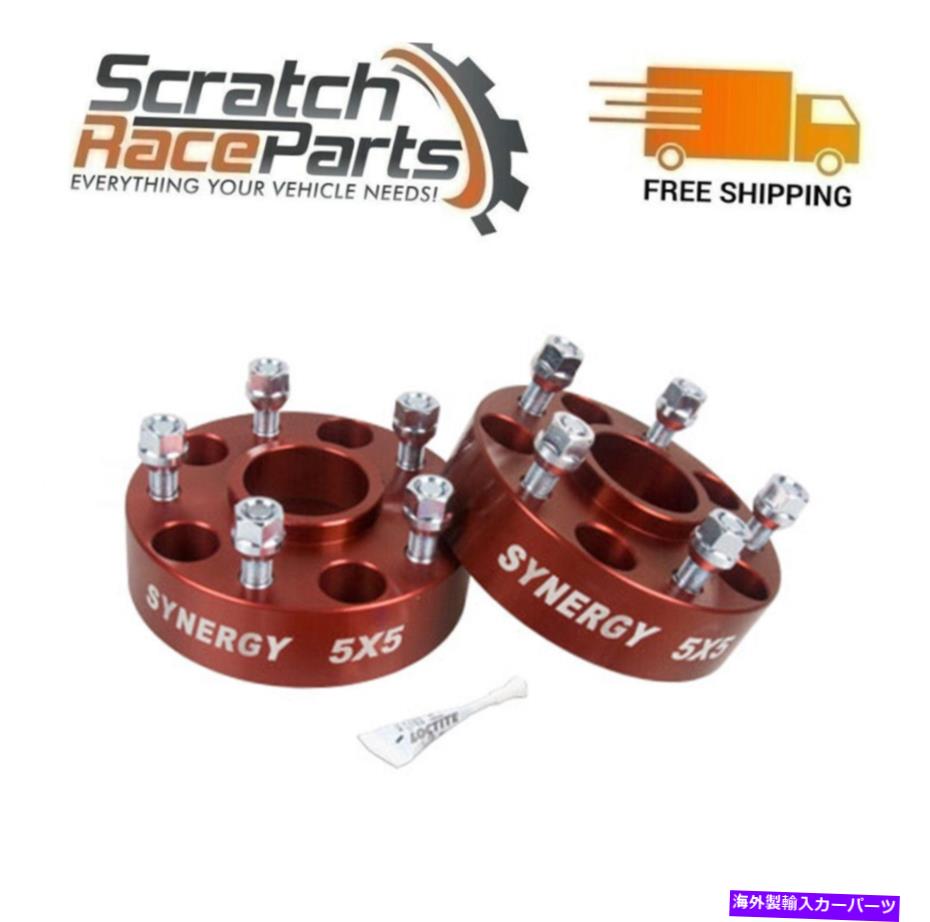 スペーサー Synergy Hub Centric Wheel Spacers 1-3/4in 8810-02 for Jeep JT Gladiator 20+ Synergy Hub Centric Wheel Spacers 1-3/4in 8810-02 For Jeep JT Gladiator 20+