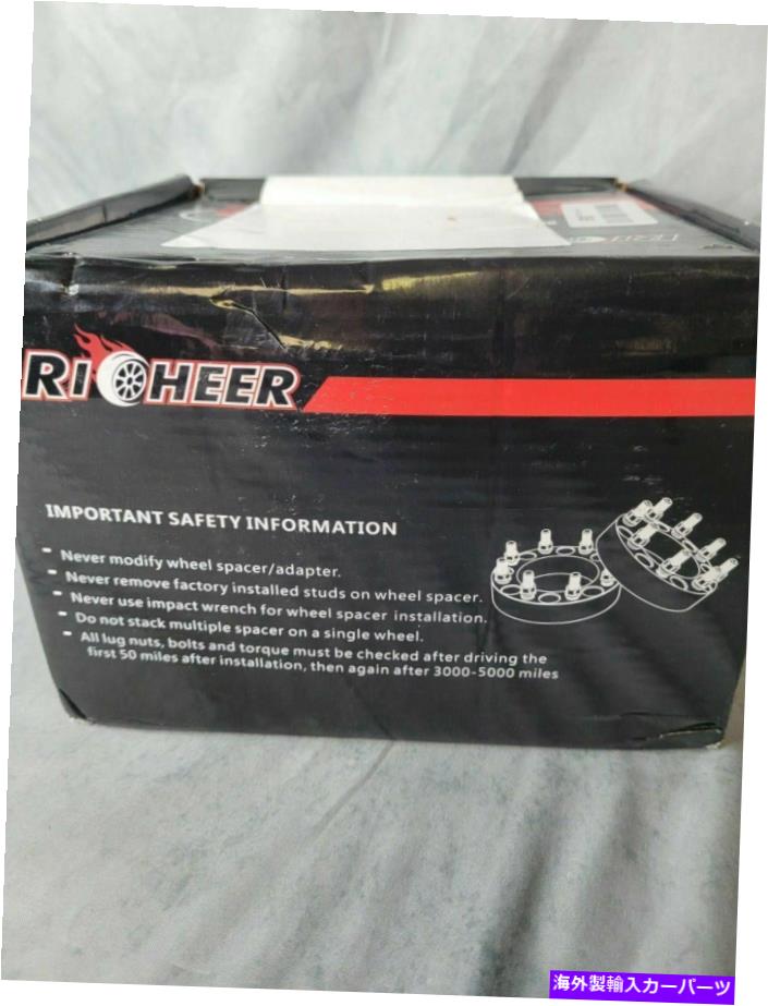 スペーサー リチアホイールスペーサーアダプター黒い車とトラック部品付き取扱説明書 Richeer Wheel Spacers Adapter Black Car And Truck Parts With Instruction Manual