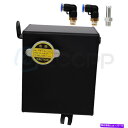 coolant tank ユニバーサルアルミニウムRREMIUMラジエータークーラントオーバーフロー回復水タンクボトル Universal Aluminum Rremium Radiator Coolant Overflow Recovery Water Tank Bottle(2)