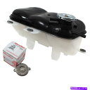 coolant tank 02-09 Dodge Ram 1500 5072602AB用のウォータークーラントオーバーフロータンクとモーターダキャップ Wate...