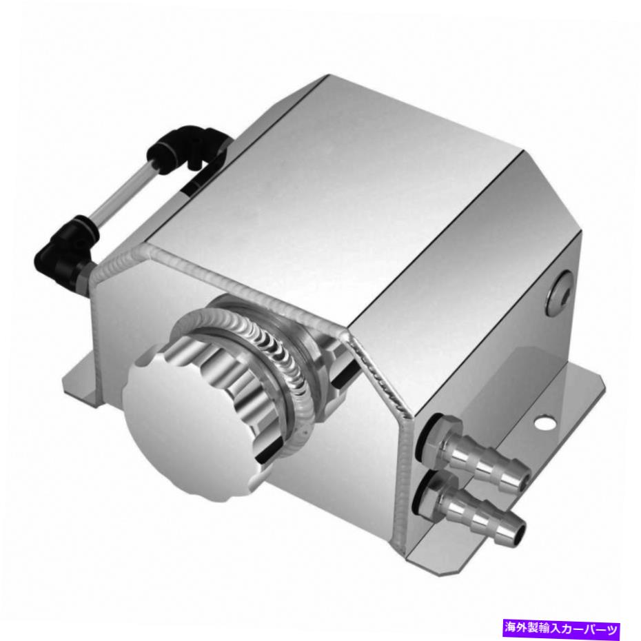 coolant tank 1000mlアルミニウムラジエータークーラントオーバーフローボトル回収水タンク+キャップ 1000ML Aluminum Radiator Coolan..