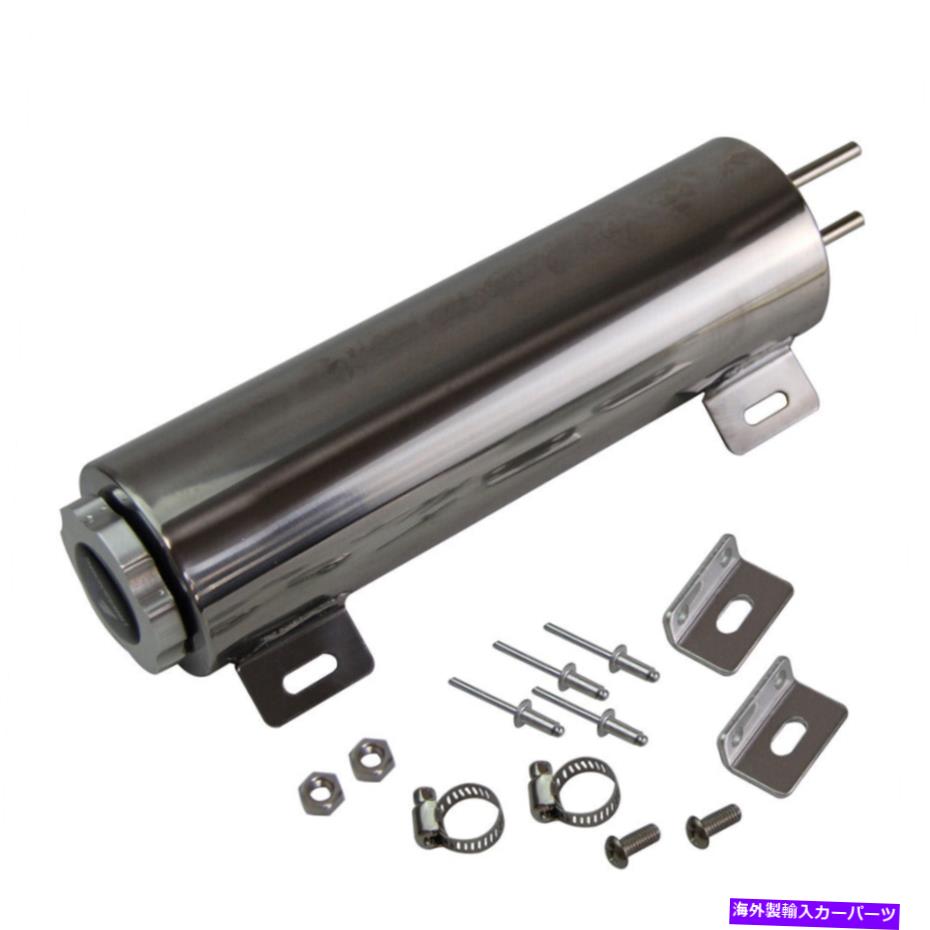 coolant tank 3 "x10"磨かれたステンレス鋼32オンスラジエーターオーバーフロータンクボトルキャッチ缶 3"x10" Polished Stainless Ste..