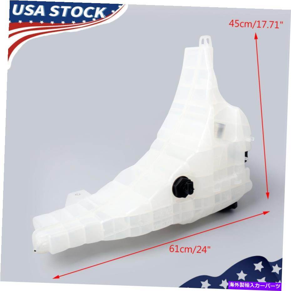 coolant tank Freightliner Cascadiaヘビーデューティ加圧クーラント貯水池ドーマン新しいU9 Freightliner Cascadia Heavy Duty Pressurized Coolant Reservoir Dorman New U9