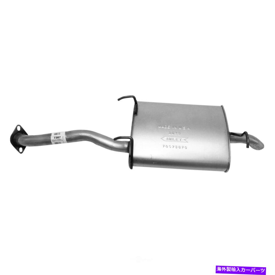 マフラー 排気マフラーアセンブリ-DOHCAPエキゾースト7387フィット2003ヒュンダイアクセント Exhaust Muffler Assembly-DOHC AP Exhaust 7387 fits 2003 Hyundai Accent