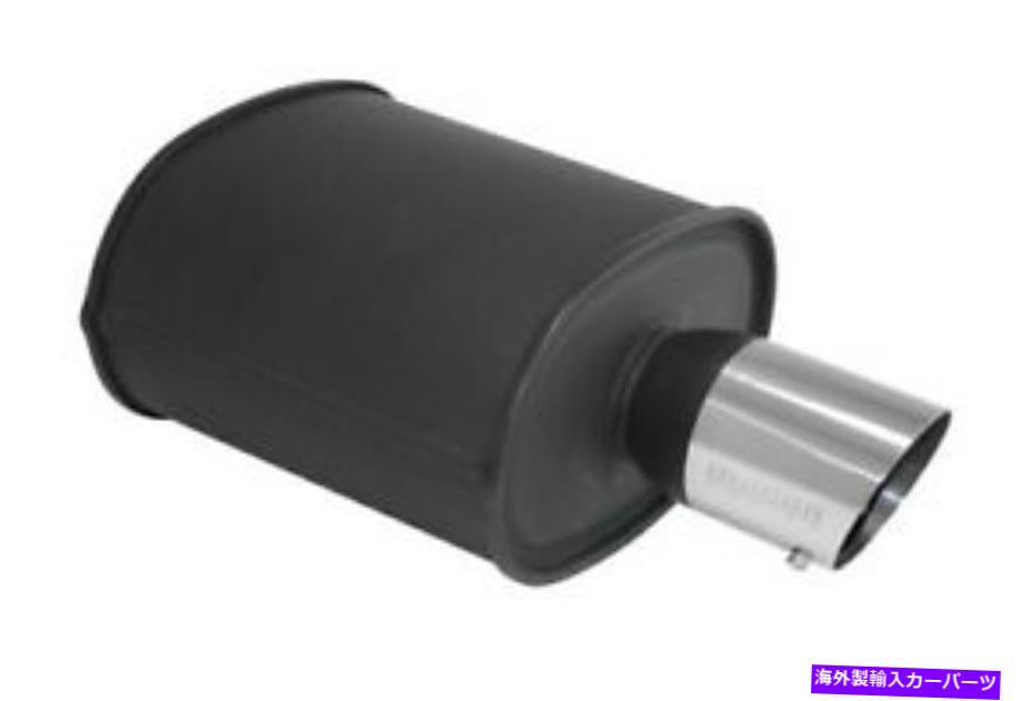 マフラー ミーガンレーシングユニバーサルM-OEブラックマフラー静かで深いトーン Megan Racing Univers..