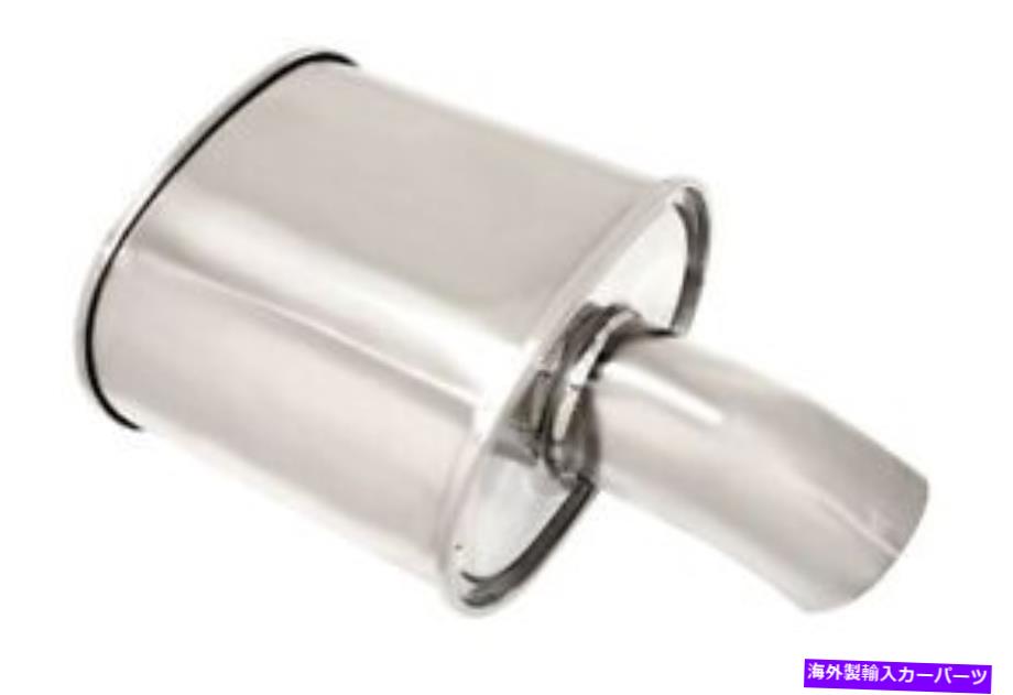 マフラー ミーガンレーシングユニバーサルM-FGマフラー静かで深いトーン3.5 "カーブドダウンチップ Meg..