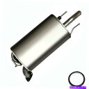マフラー ダイレクトフィットリアエキゾーストマフラーフィット:2004-2008トヨタソララ3.3L Direct Fit Rear Exhaust Muffler fits: 2004-2008 Toyota Solara 3.3L