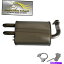 マフラー ステンレススチールリアマフラーフィット：2002-2006日産アルティマ2.5Lセダン Stainless Steel Rear Muffler fits: 2002 - 2006 Nissan Altima 2.5L Sedan