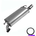 マフラー ダイレクトフィットリアエキゾーストマフラーフィット:1999-2001トヨタソララ2.2L Direct Fit Rear Exhaust Muffler fits: 1999-2001 Toyota Solara 2.2L