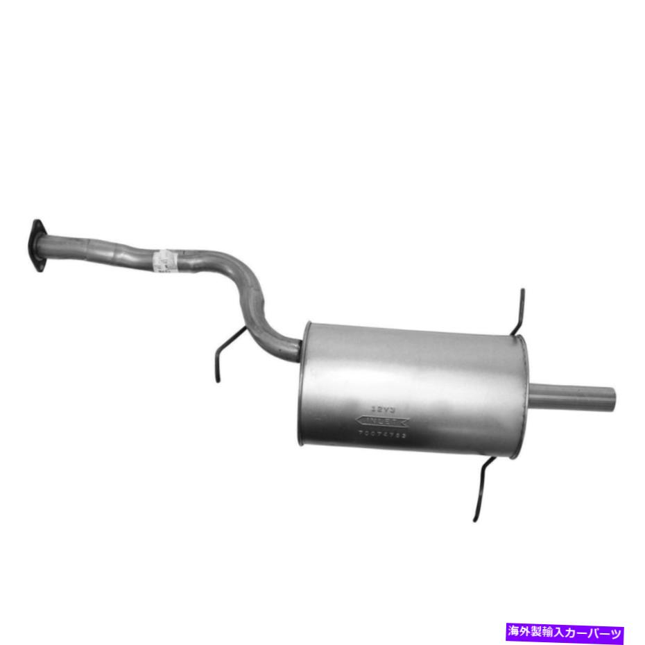 マフラー 7478-AKエキゾーストマフラーは2005スバルインプレッサ2.5L H4ガスSOHCに適合します 7478-AK Exhaust Muffler Fits 2005 Subaru Impreza 2.5L H4 GAS SOHC