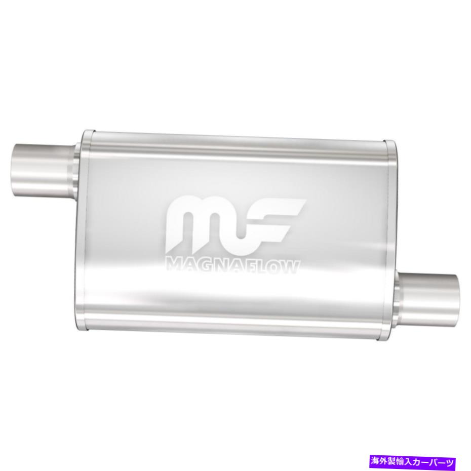 マフラー エキゾーストユニバーサルパフォーマンスマフラー-2/2.25 Exhaust Universal Performance Muffler - 2/2.25
