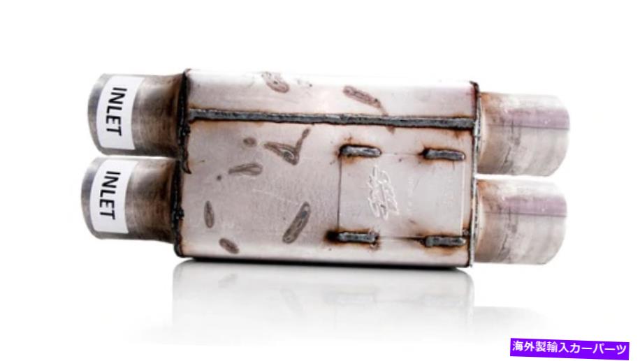 マフラー スピンテックデュアルイン /デュアルアウト3.0 "9000シリーズ SPINTECH Dual IN / Dual Out 3..