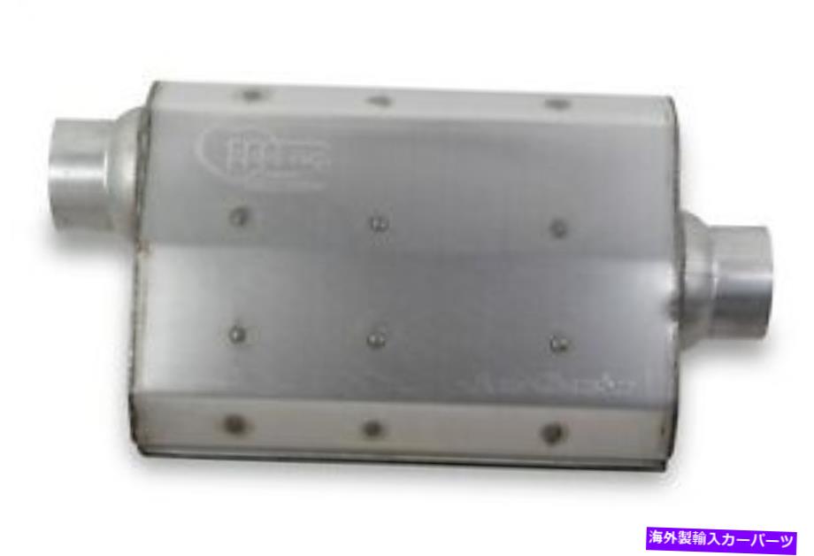 マフラー フッカーヘッダー21502HKRエアロチャンバーマフラー Hooker Headers 21502HKR Aero Chamber M..