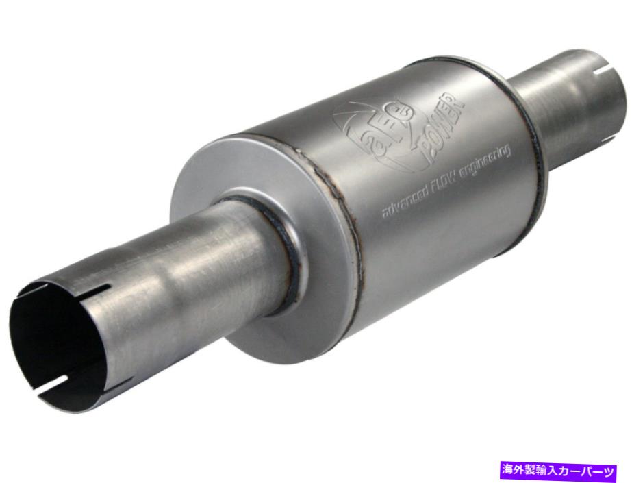 マフラー AFE Power 49-91014 Atlas 4 "アルミ酸鋼マフラー aFe POWER 49-91014 ATLAS 4" Aluminized S..
