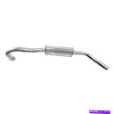 マフラー 1971-1974 Alfa Romeo GT Veloceの排気マフラー Exhaust Muffler for 1971-1974 Alfa Romeo GT Veloce