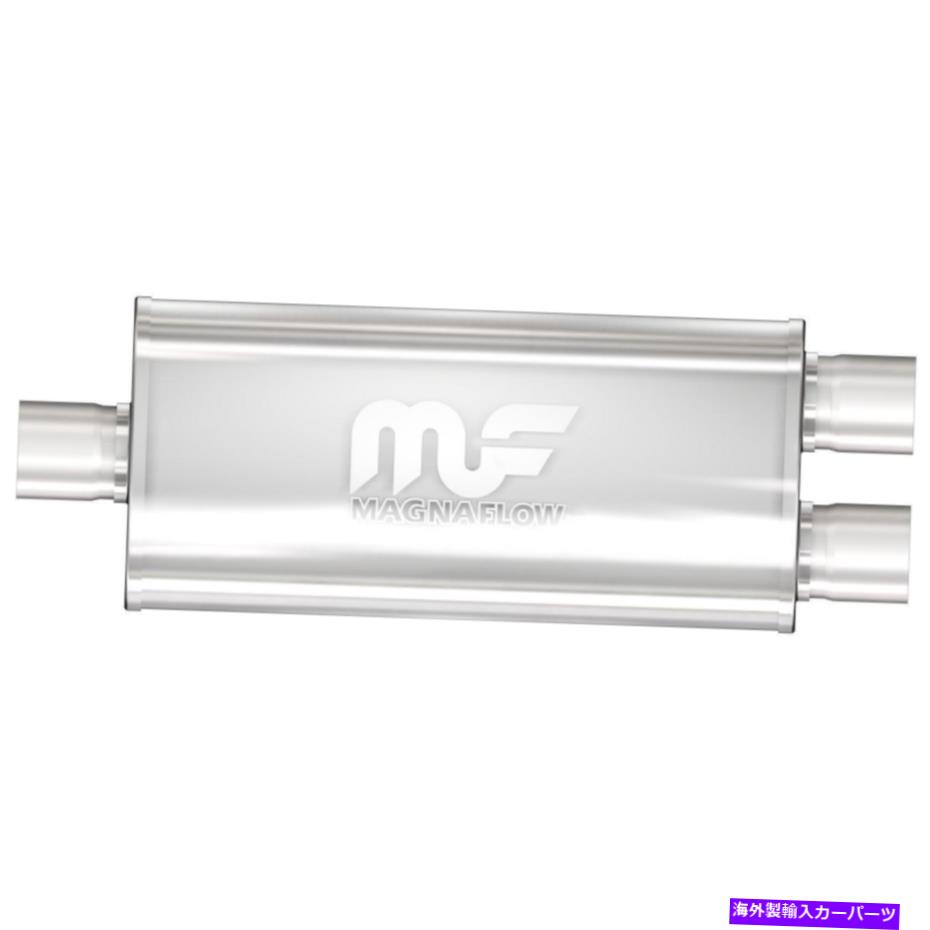 マフラー エキゾーストユニバーサルパフォーマンスマフラー-3/2.5シボレーK1500 1992-1993 Exhaust Universal Performance Muffler - 3/2.5 for Chevrolet K1500 1992-1993【並行輸入品】