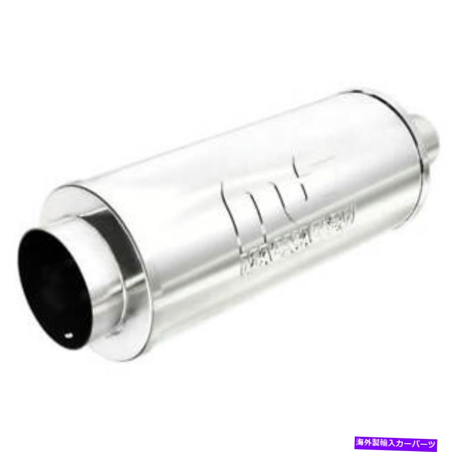 マフラー Magnaflow 14846-パフォーマンスミラー仕上げステンレススチールストリートシリーズマフル Ma..