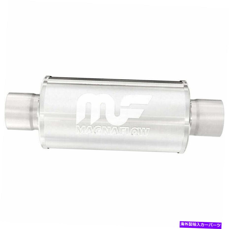 マフラー Maffler SS 6x6Inch 6inch 2.50inch用のMagnaflow 14158 Magnaflow 14158 for Muffler SS 6X6inch 6inch 2.50inch