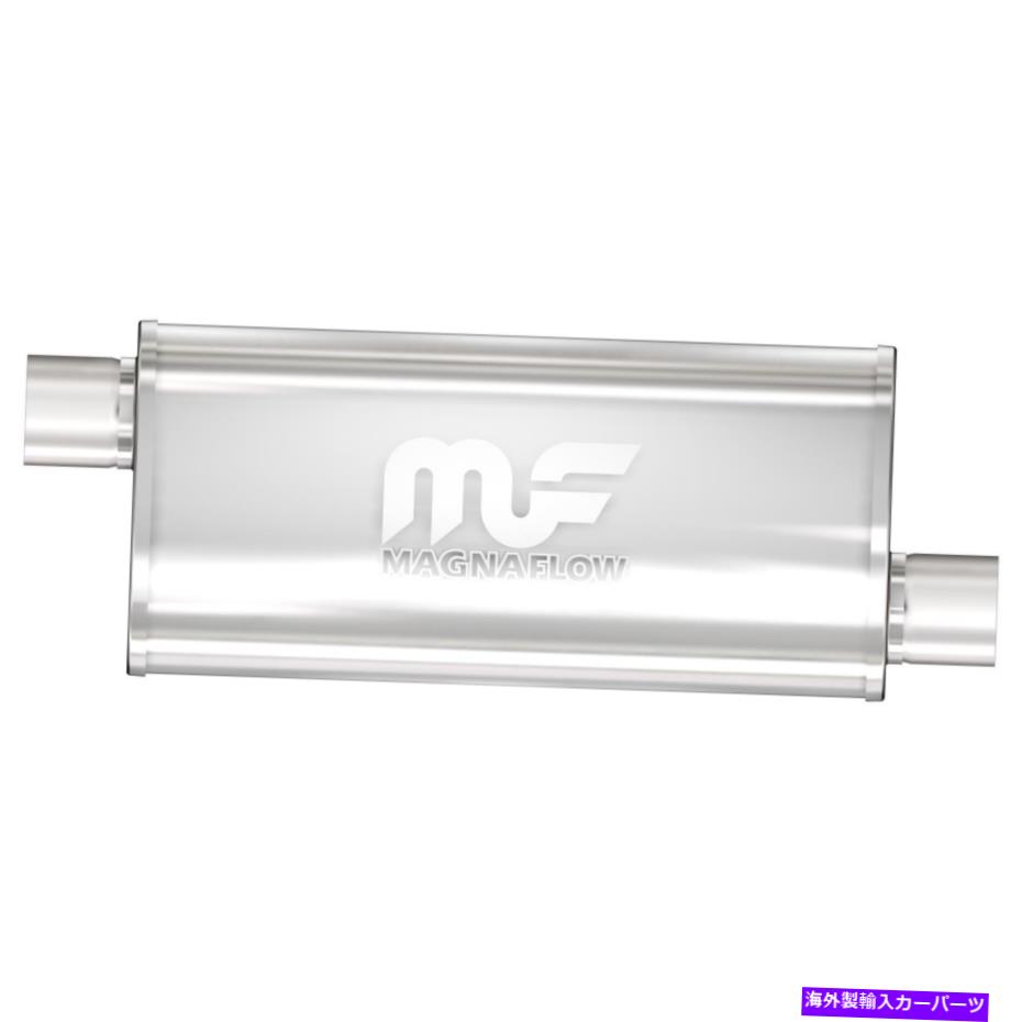 マフラー Magnaflow 14262 5x8インチの楕円形のオフセット/オフセットステンレスマフラー MagnaFlow 14..