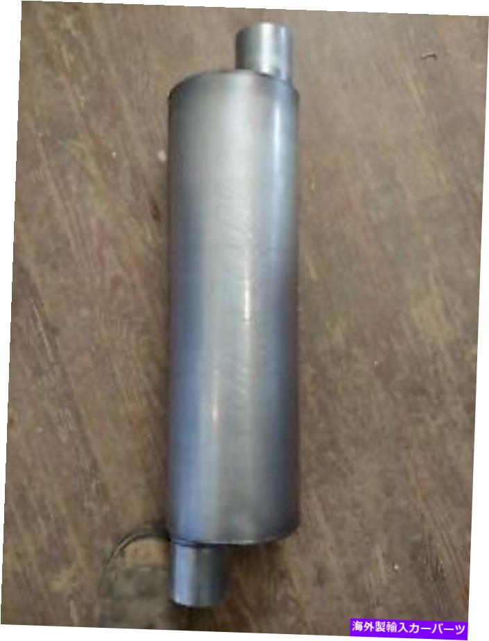 マフラー 788200S |ギブソンSFTスーパーフローオフセット/オフセットラウンドマフラー-6x19in/2.5in 78..