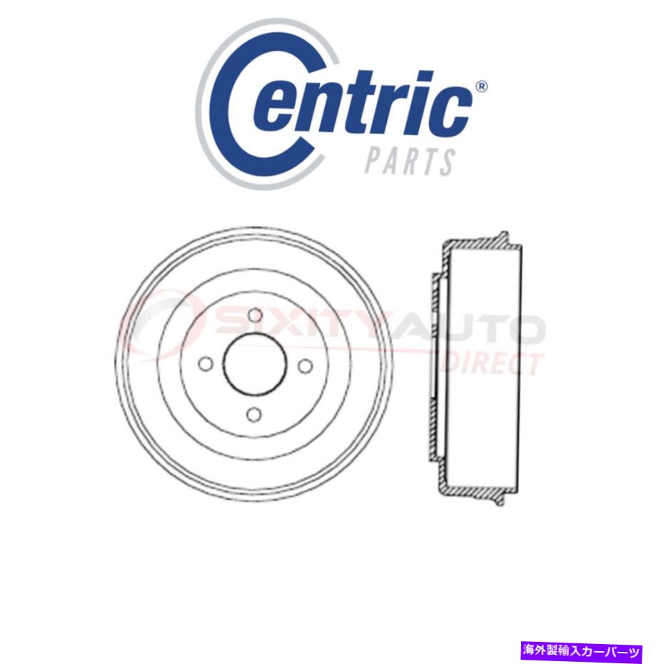 Brake Drum 2005年から2006年の中心ブレーキドラムポンティアック追跡2.2L 2.4L L4-ブレーキTD Centric Brake Drum for 2005-2006 Pontiac Pursuit 2.2L 2.4L L4 - Braking td