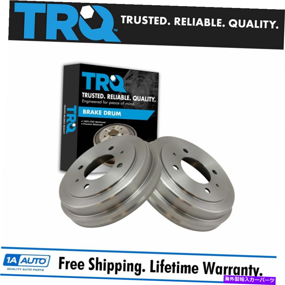 Brake Drum TRQリアブレーキドラムペアセットヒュンダイELANTRA TIBURONの左lH＆右RH TRQ Rear Brake Drum Pair Set Left LH & Right RH for Hyundai Elantra Tiburon