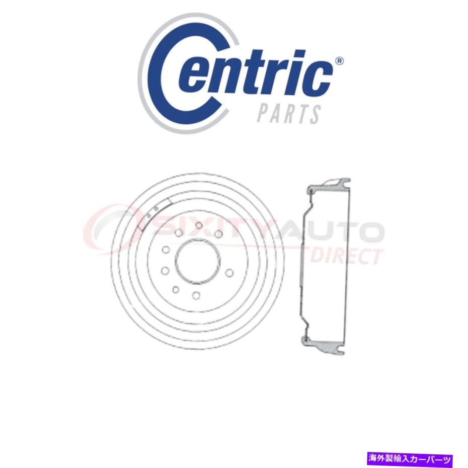 Brake Drum 1971-1978の中心C-Tekブレーキドラムポンティアックグランドサファリ4.9L 5.7L 6.6L TR Centric C-TEK Brake Drum for 1971-1978 Pontiac Grand Safari 4.9L 5.7L 6.6L tr