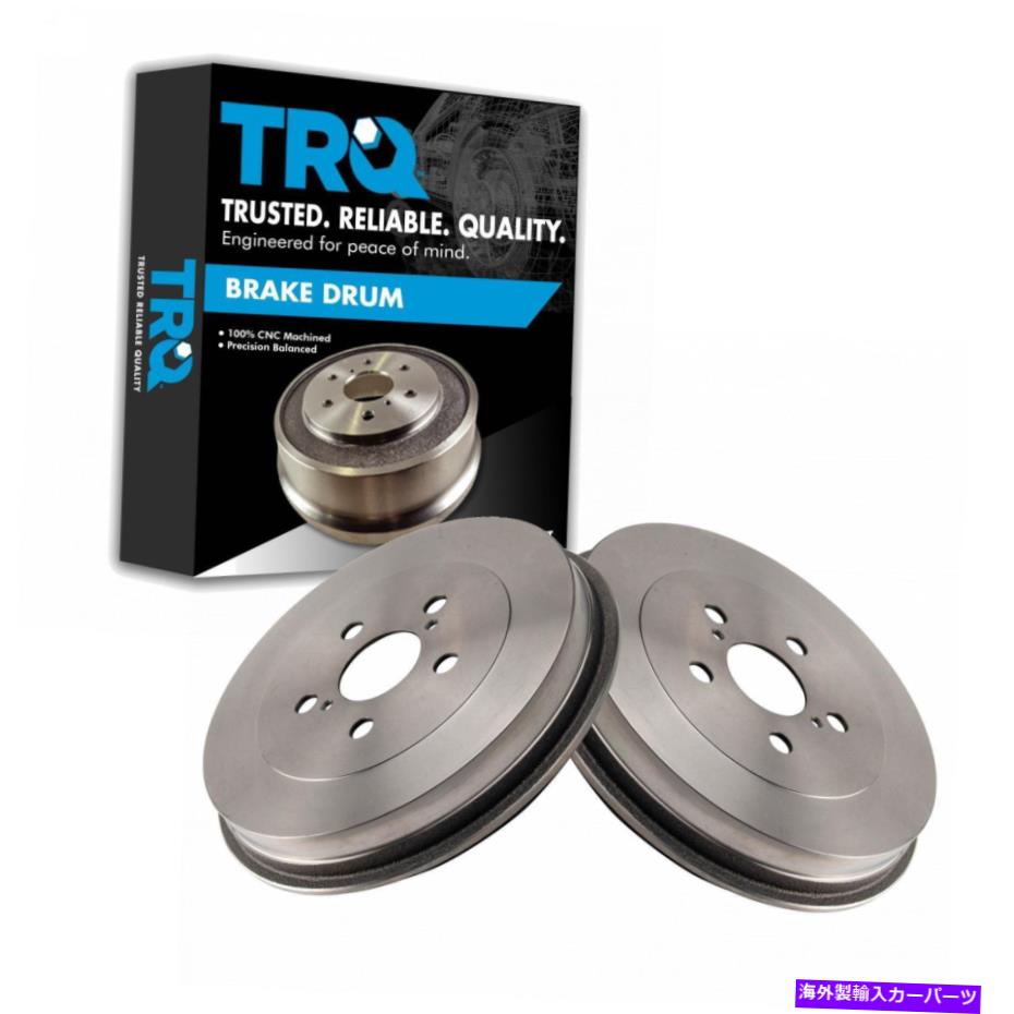 Brake Drum トヨタマトリックスポンティアックバイブ用のリアブレーキドラムペア Rear Brake Drum Pair for Toyota Matrix Pontiac Vibe