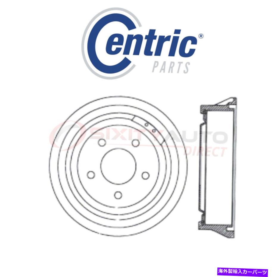 Brake Drum 1984-1991ポンティアック6000 2.5L 2.8L 3.1L 4.3L L4 V6 -BDの中心ブレーキドラム Centric Brake Drum for 1984-1991 Pontiac 6000 2.5L 2.8L 3.1L 4.3L L4 V6 - bd