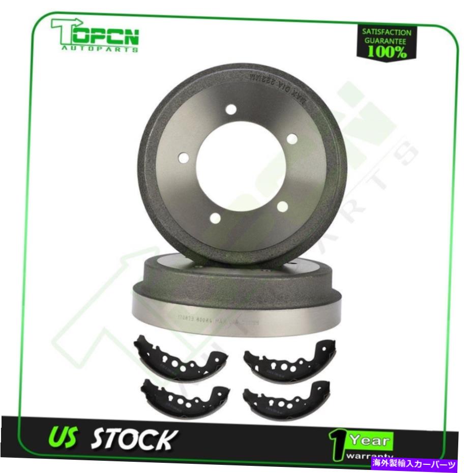 Brake Drum リアブレーキドラム＆セラミックブレーキシューズフィット2000-2004 2005スズキグランドビタラ REAR Brake Drum & Ceramic Brake Shoes Fits 2000-2004 2005 Suzuki Grand Vitara