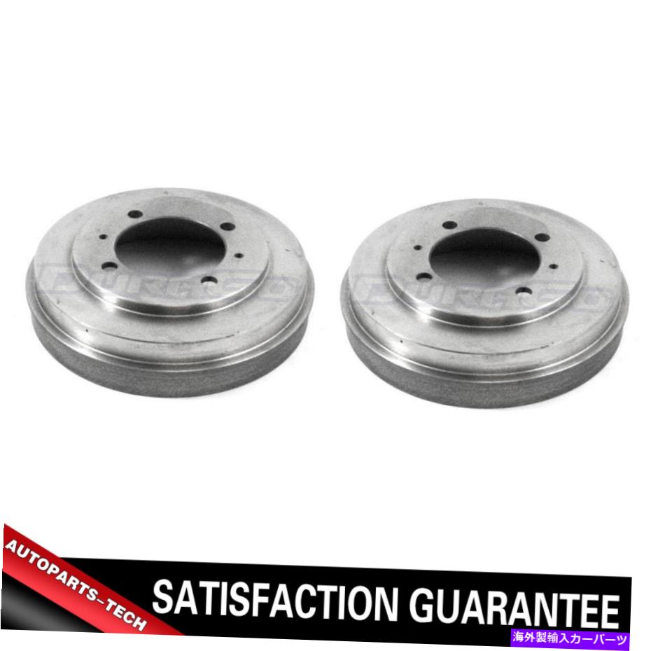 Brake Drum 2002年から2004年の三菱ランサーのリアブレーキドラム2PC Rear Brake Drum 2PCS For 2002-2004 Mitsubishi Lancer