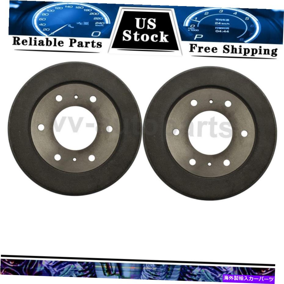 Brake Drum 1962-1965 Datsun 320のリアブレーキドラムC-Tek 2PCS Rear Brake Drum C-Tek 2PCS For 1962-1965 Datsun 320