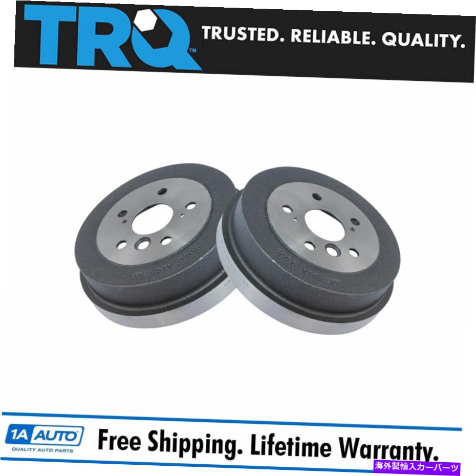 Brake Drum TOYOTA CAMRY SOLARA用のTRQリアブレーキブレーキブレーキドラムペアセット2 TRQ Rear Brakes Brake Drums Pair Set of 2 for Toyota Camry Solara