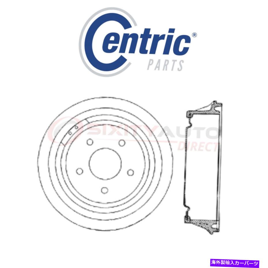 Brake Drum 1992-1993 GMC Typhoon 4.3L V6の中心ブレーキドラム - ブレーキ停止CE Centric Brake Drum for 1992-1993 GMC Typhoon 4.3L V6 - Braking Stopping ce