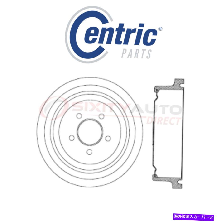 Brake Drum 1998年から2001年の中心ブレーキドラムMazda B2500 2.5L L4-ブレーキ停止TU Centric Brake Drum for 1998-2001 Mazda B2500 2.5L L4 - Braking Stopping tu